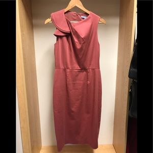 Antonio Melani below the knee sleeveless soft rose